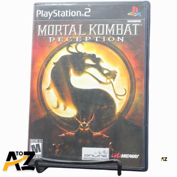 Mortal Kombat: Deception (Sony PlayStation 2, 2004) PS2 Complete w/ Manual EUC - Picture 1 of 7